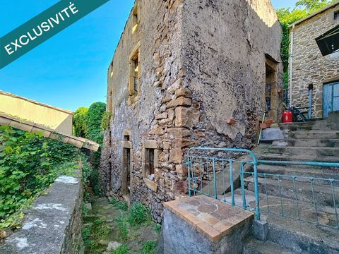   Graissessac � Ruine � r�habiliter avec terrain de 2 500 m� et vue dominante Maison - 3 pi�ce(s) - 80 m�