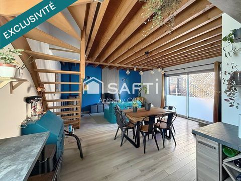   Maison enti�rement r�nov� de 64m�, 2 chambres, parking Maison - 3 pi�ce(s) - 64 m�