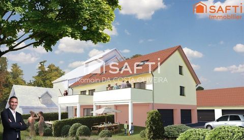   Superbe appartement de 83,72m� disposant d'une terrasse, d'un jardin, d'un double garage et de 2 places de stationnement priv�es Appartement - 4 pi�ce(s) - 84 m�