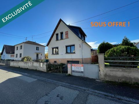  Maison individuelle � EBERSHEIM � terminer. Maison - 6 pi�ce(s) - 95 m�