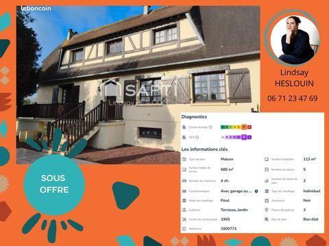   Maison 5 pi�ces - PONT HEBERT Maison - 5 pi�ce(s) - 113 m�