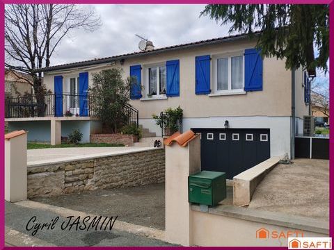   Belle maison lumineuse avec jardin, terrasse et grand garage. Maison - 5 pi�ce(s) - 106 m�