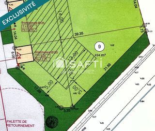  Terrain � vendre 494 m�