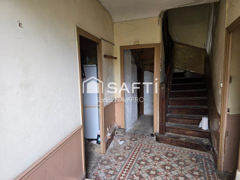   Maison de village avec grange attenante et jardinet - Gros potentiel Maison - 5 pi�ce(s) - 130 m�