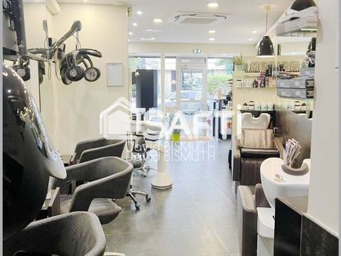 SALON DE COIFFURE A VENDRE DE 55 M2 Situ&eacute; &agrave; COURBEVOIE AVENUE MARCEAU LOYER 800�/MOIS 130000 92400 Courbevoie