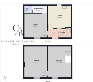  Maison � vendre 3 pi�ces 82 m�