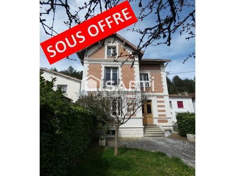   Charmante maison de ma�tre T5 de 135m� avec grand garage de 60m�, cave de 35m� et jardin de 225m�. Maison - 6 pi�ce(s) - 135 m�