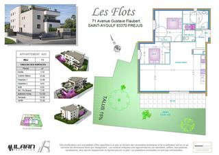  Appartement � vendre 3 pi�ces 72 m�