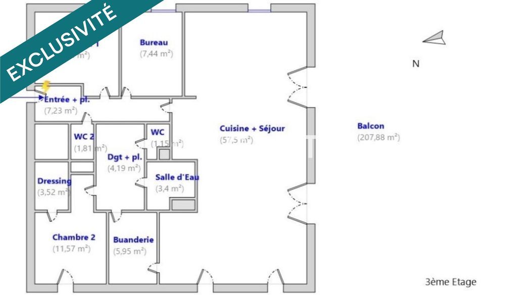 � vendre  Appartement Voiron (38500)