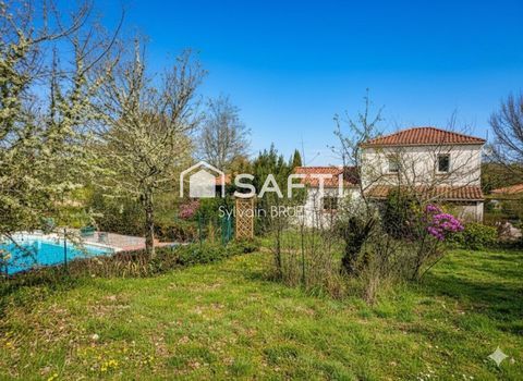   Maison familiale avec piscine et environnement verdoyant Maison - 5 pi�ce(s) - 136 m�