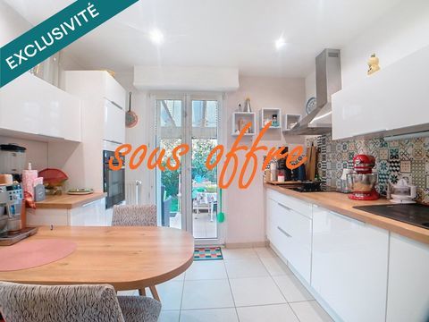   Charmante maison mitoyenne avec jardin, terrasse, cave et garage. Maison - 4 pi�ce(s) - 78 m�