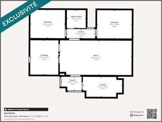  Appartement � vendre 4 pi�ces 65 m�