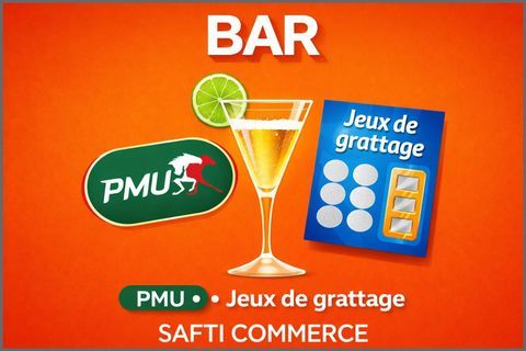 Fonds de commerce Bar - PMU - Jeux de grattage 130800 35500 Vitre