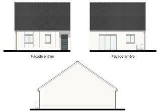  Maison � vendre 3 pi�ces 63 m�