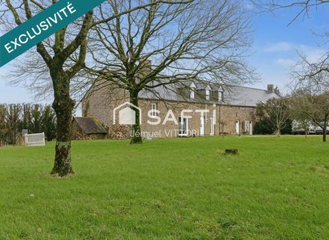   Long�re en pierre, garage, terrain clos Maison - 6 pi�ce(s) - 160 m�