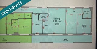  Appartement � vendre 4 pi�ces 89 m�