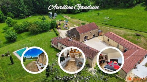   Duo de maisons, piscine et 3 ha de nature : charme et confort au rendez-vous ! Maison - 9 pi�ce(s) - 230 m�