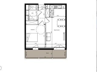  Appartement � vendre 2 pi�ces 43 m�