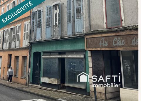 Local commercial de 44.85m&sup2; &agrave; r&eacute;nover et am&eacute;nager 35000 64400 Oloron-sainte-marie