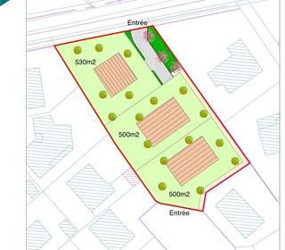  Terrain � vendre 500 m�
