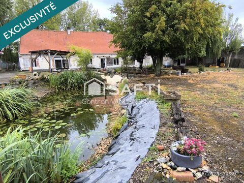   CALME ET POTENTIEL EXCEPTIONNEL ! Plain-Pied de 145 m� sur 2381 m� � Zouafques Maison - 5 pi�ce(s) - 145 m�