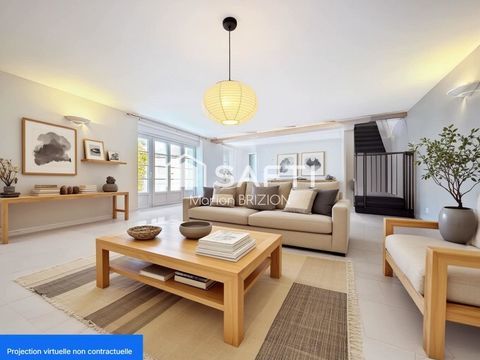   A VENDRE -MONTBRE-  MAISON LONGERE - 8 PIECES - CONFORT DE PLAIN PIED - JARDIN Maison - 8 pi�ce(s) - 226 m�