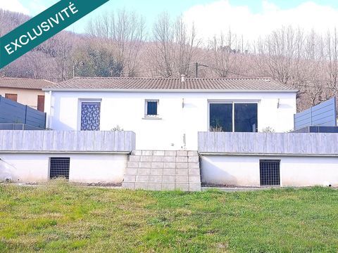   A SAISIR sur la commune de Thueyts maison de plain pied avec garage Maison - 3 pi�ce(s) - 80 m�