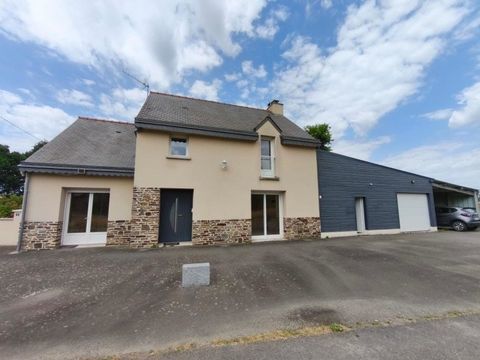   maison situ�e � Pleugueneuc � mi-chemin entre Rennes et Saint-Malo Maison - 6 pi�ce(s) - 123 m�