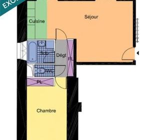  Appartement � vendre 2 pi�ces 53 m�