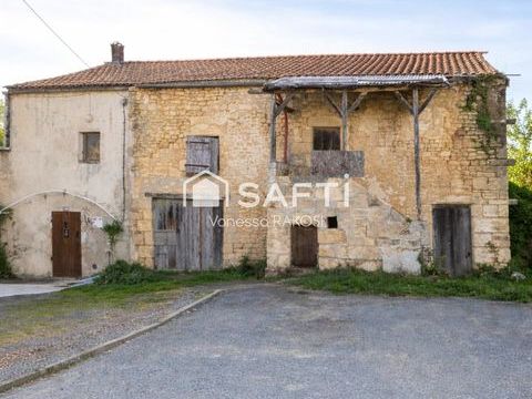   MAISON DE 59 M� A RENOVER AVEC COUVERTURE RECENTE Maison - 2 pi�ce(s) - 59 m�