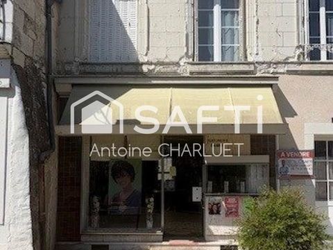 Murs commerciaux de 35 m&sup2; et appartement au dessus de 59 m&sup2; 79000 36700 Chatillon-sur-indre