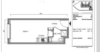  Appartement � vendre 1 pi�ce 20 m�