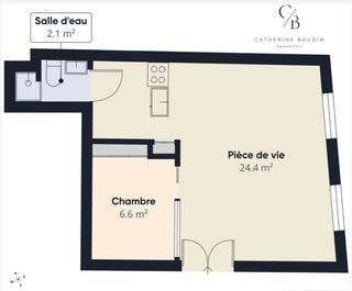  Appartement � vendre 1 pi�ce 33 m�