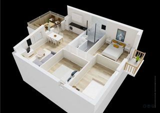  Appartement � vendre 4 pi�ces 47 m�