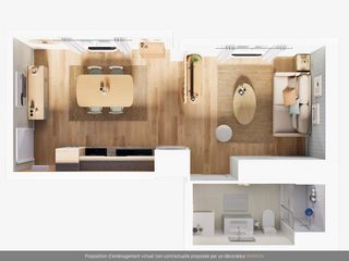  Appartement � vendre 1 pi�ce 30 m�