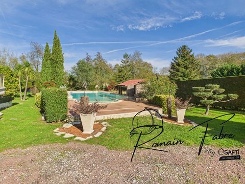   Maison de plain-pied 4 chambres, piscine, garage et belle parcelle de terrain au calme Maison - 7 pi�ce(s) - 153 m�