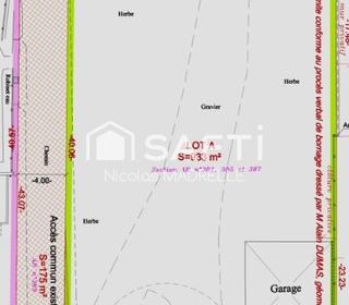  Terrain � vendre 933 m�