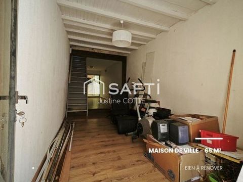   34 470 P�rols � Maison de ville � travaux Maison - 2 pi�ce(s) - 65 m�