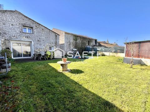   � Nieulle sur Seudre, maison d'environ 106 m2, 4 chambres, jardin clos + terrain constructible. Maison - 6 pi�ce(s) - 106 m�