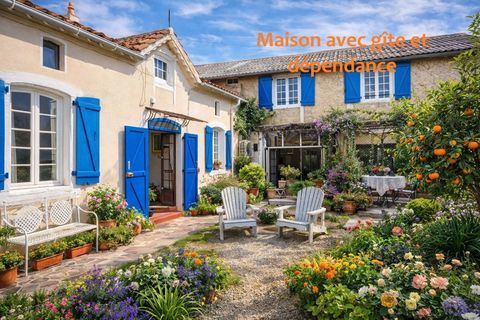   Charmante maison avec g�te attenant dans un environnement calme Maison - 10 pi�ce(s) - 255 m�