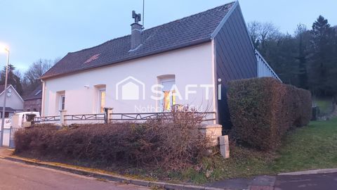   Maison de plain-pied avec jardin, garage et d�pendances � Incheville Maison - 3 pi�ce(s) - 65 m�