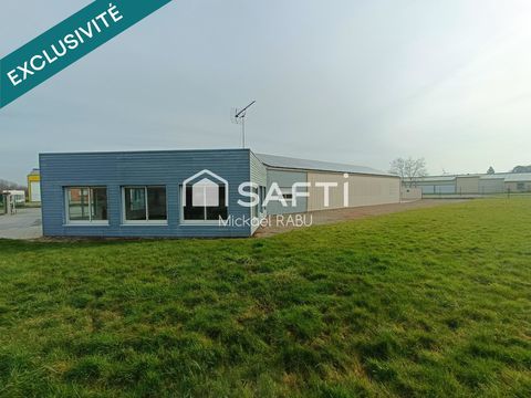 Local commercial de 370 m&sup2; sur terrain de 2305 m&sup2; 299000 44170 Jans