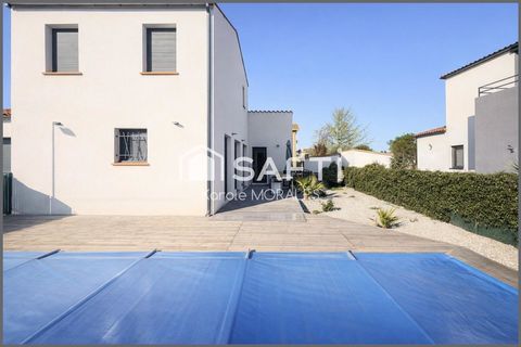   PALAU DEL VIDRE (66), BELLE VILLA, 4 FACES, STATIONNEMENT, PISCINE, APPARTEMENT T2 Maison - 5 pi�ce(s) - 140 m�