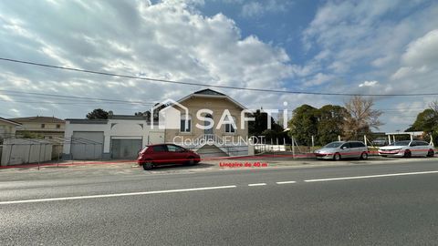 LOCAL COMMERCIAL avec MAISON sur 1000 M2 BORDURE ANCIENNE NATIONALE 10 650000 33440 Ambares-et-lagrave