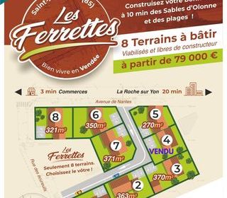  Terrain � vendre 321 m�