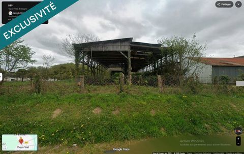 Hangar et son terrain de 1380 m&sup2; 61000 35610 Vieux-viel