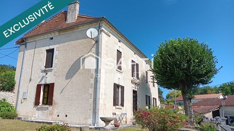   A vendre maison avec grange � Douchapt (24350) Maison - 8 pi�ce(s) - 150 m�