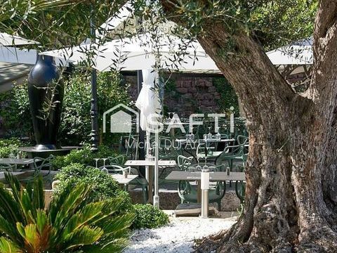 Restaurant 190 couverts, jardin, Saint-Rapha&euml;l 649000 83700 Saint-raphael