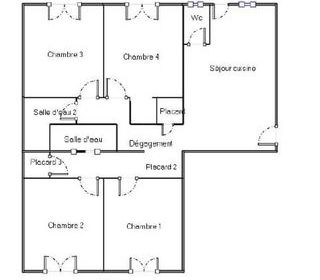  Appartement � vendre 7 pi�ces 80 m�