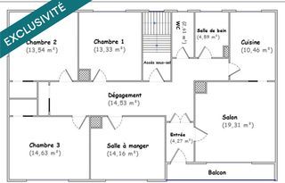  Maison � vendre 5 pi�ces 111 m�